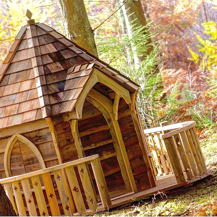 Детский деревянный домик своими руками - фото 11