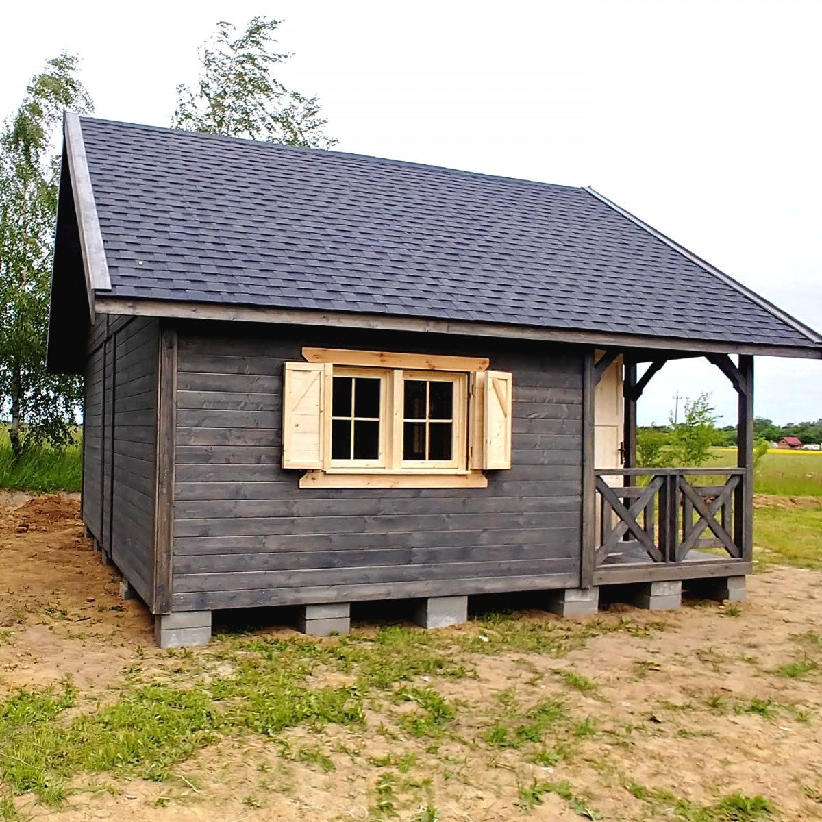 Деревянный дом 5 х 5 метров - фото 3