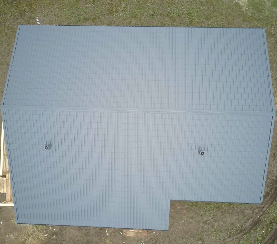 Одноэтажный каркасный дом из дерева - фото 4