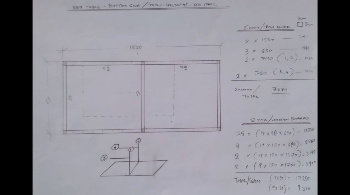 Крутой гриль - мангал из железной бочки - фото 8