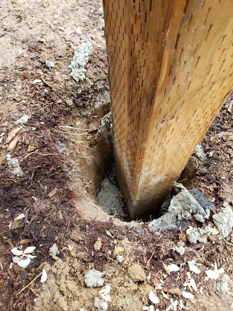 Арка из дерева с двойными качелями - фото 9