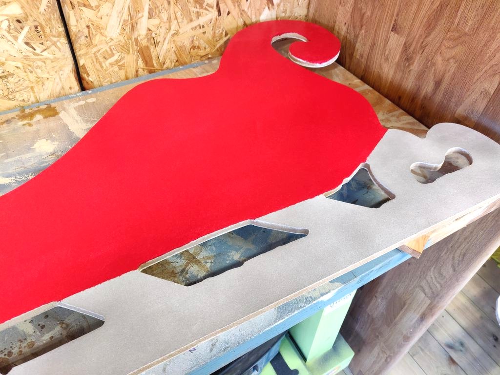 Рождественские сани из фанеры - фото 12
