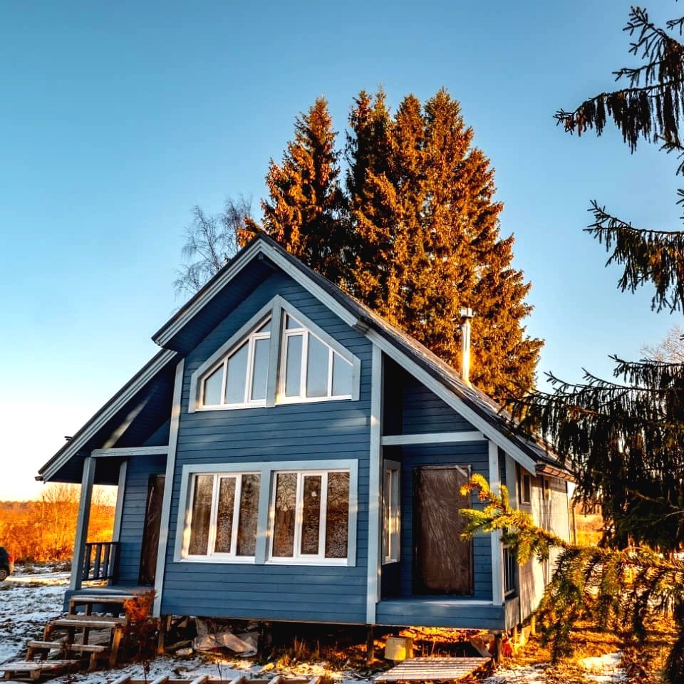 Каркасный дом с баней - фото 6