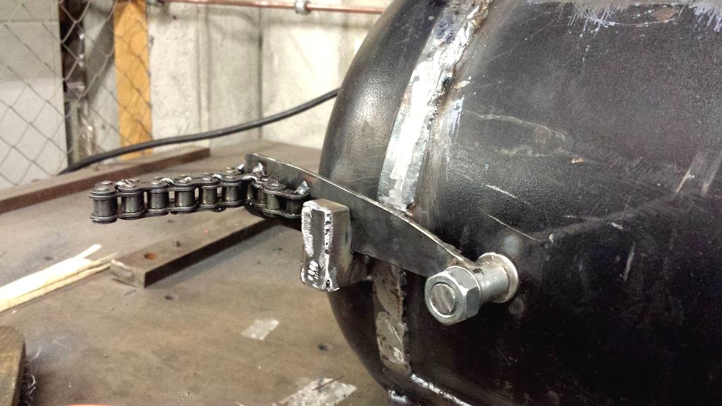 Дровяная печь из баллона  - фото 5