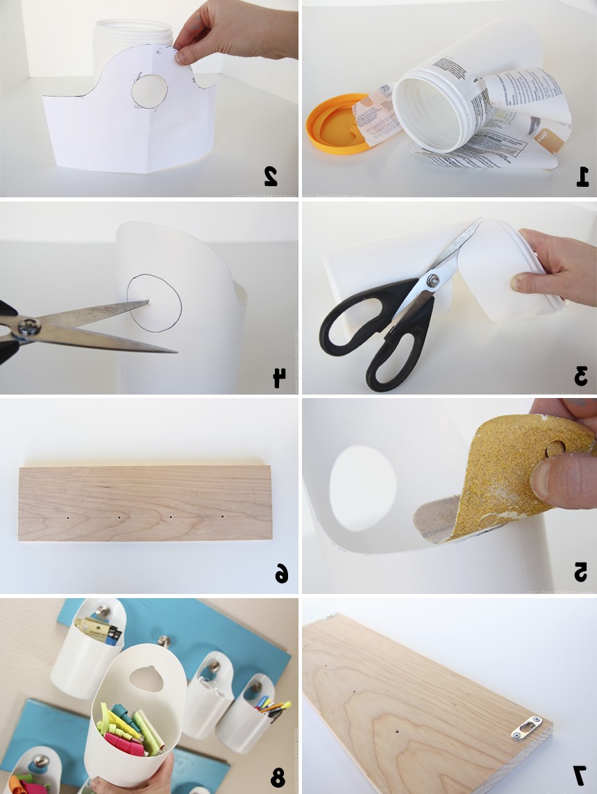 Органайзер из пластиковых бутылок - фото 2