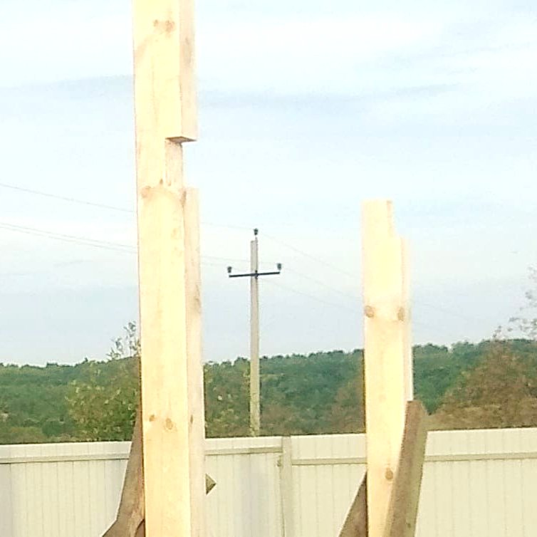 Классная беседка из дерева своими руками - фото 4