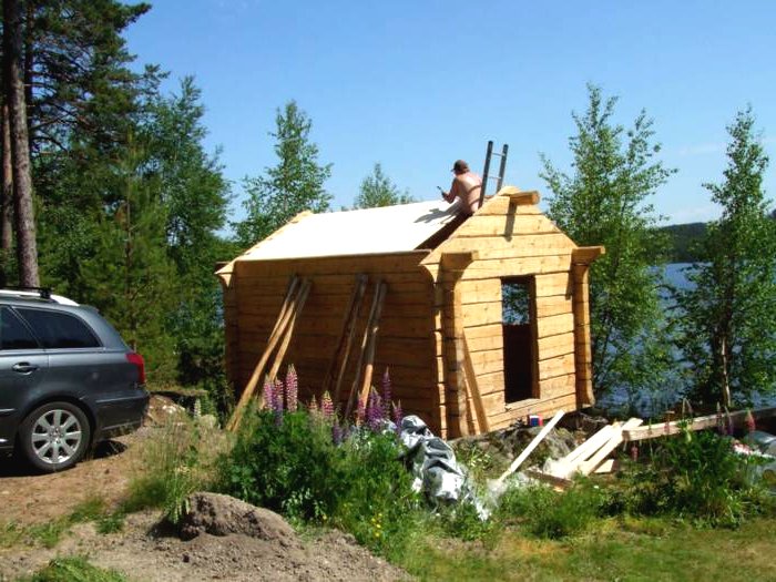 Сауна из дерева - фото 2