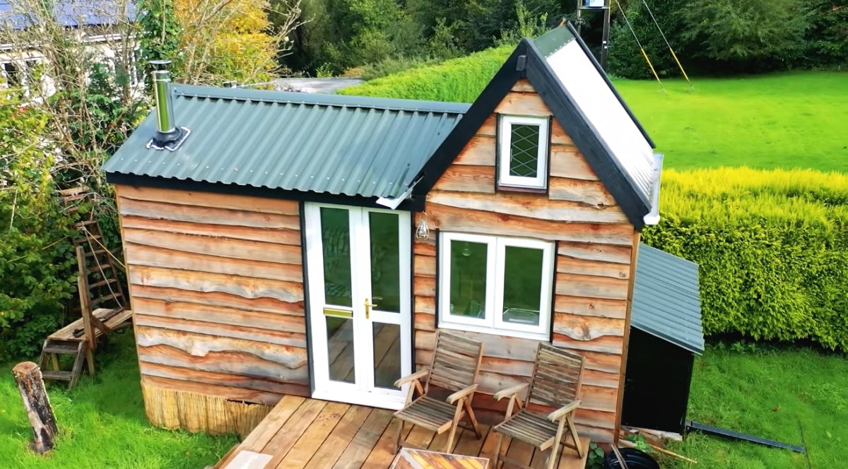 Недорогой каркасный дачный дом - фото 35