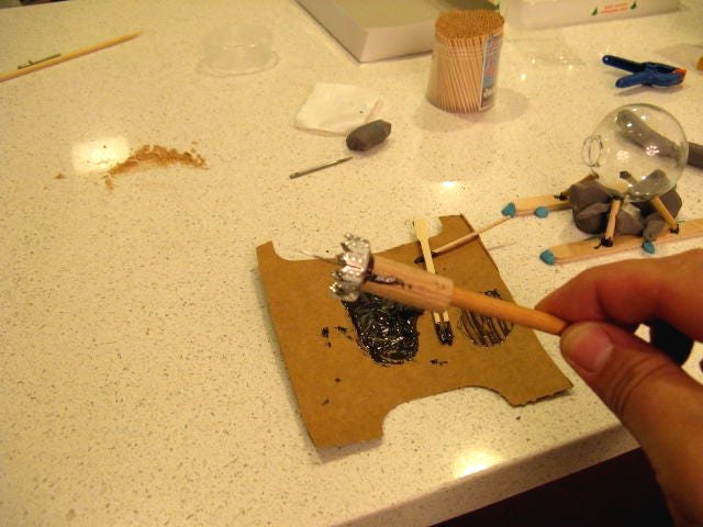 Маленький вертолет на новогоднюю елку - фото 9