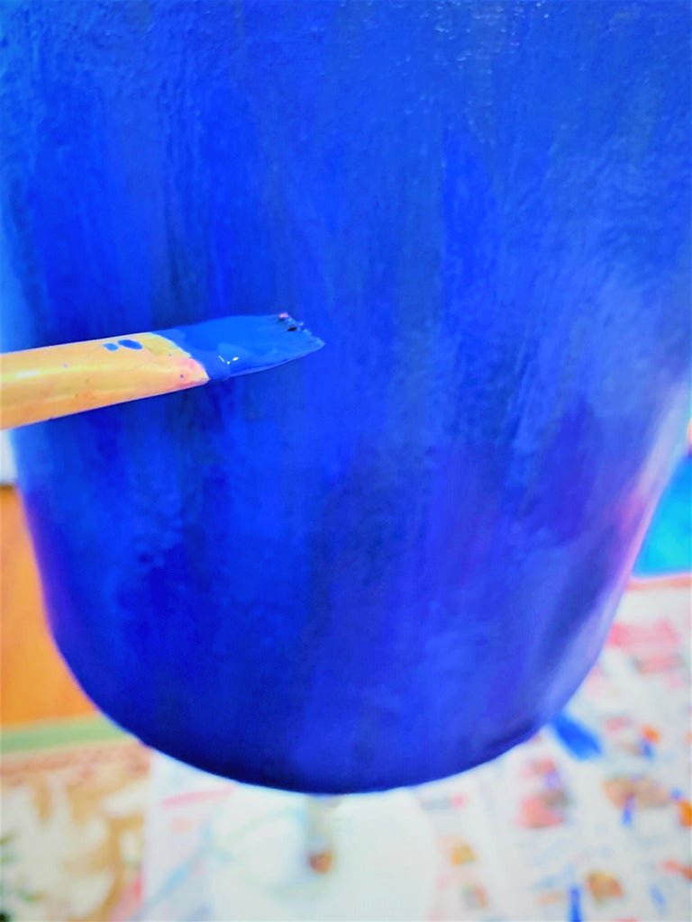 Обновляем абажур для торшера - фото 3