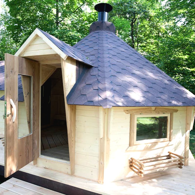 Необычная баня - гриль - фото 2