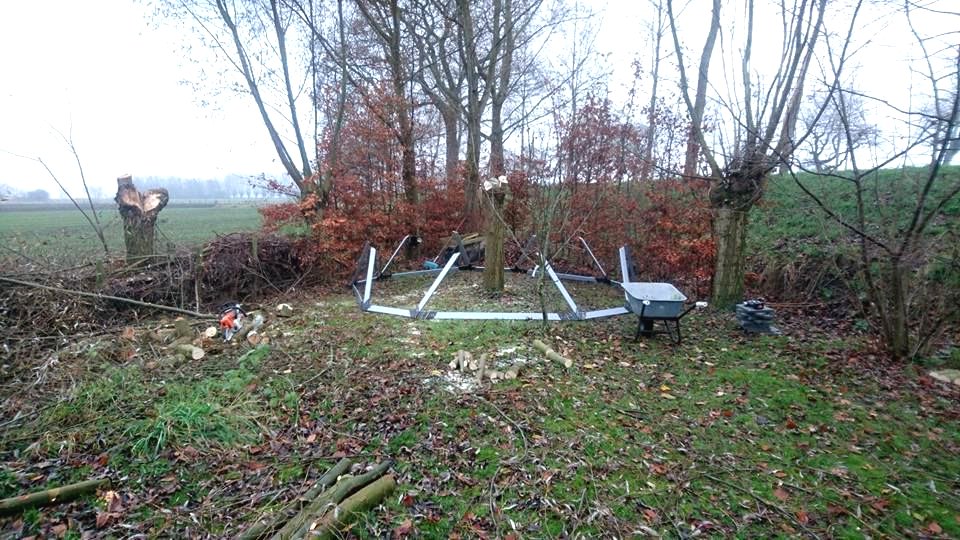 Сауна в форме геодезического купола - фото 22