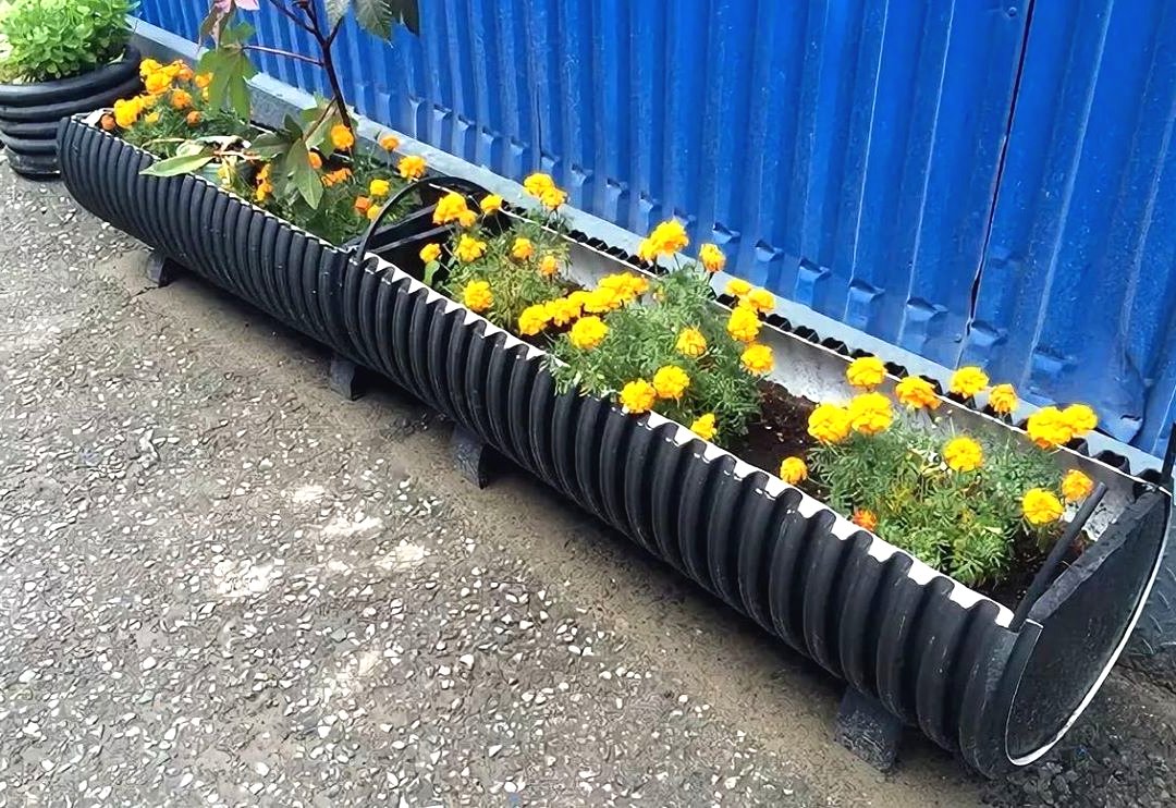 Оригинальные клумбы - фото 12