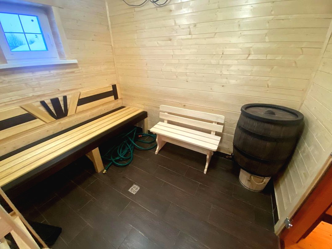 Каркасная баня 6х6 метров - фото 7