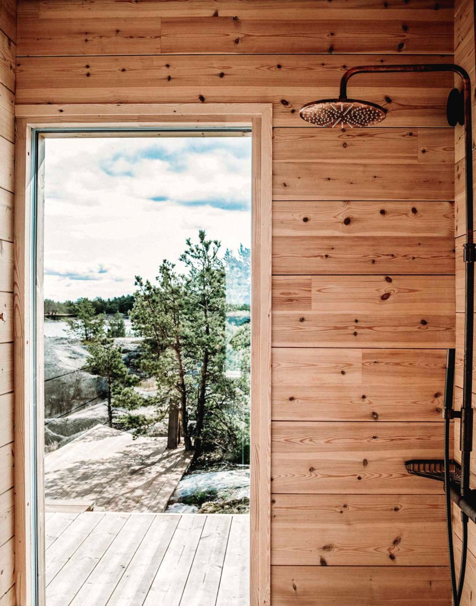 Дом на острове в архипелаге Финляндии, спроектированный и построенный с нуля двумя дизайнерами. - фото 50