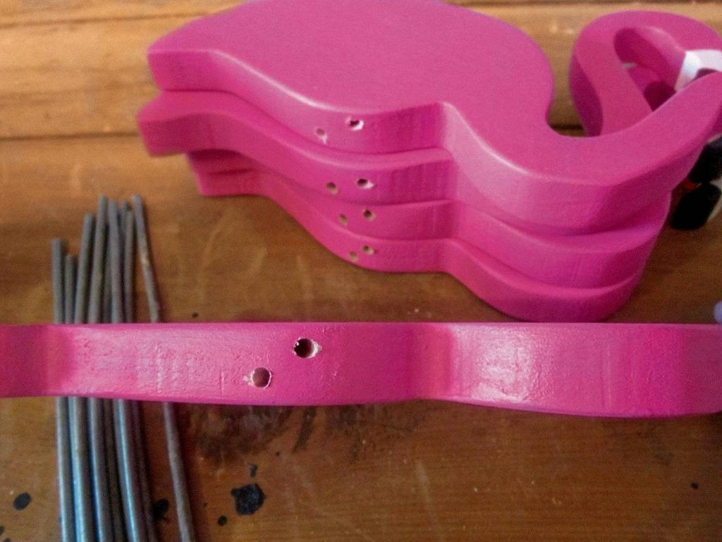 Фламинго из фанеры - фото 5