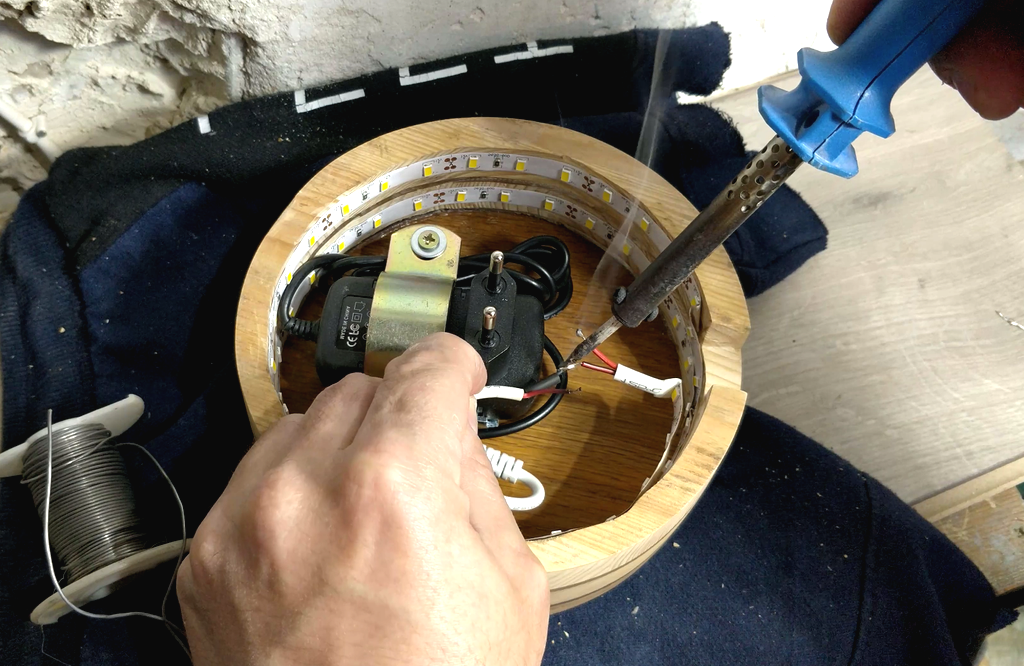 Светильник из светодиодов своими руками - фото 10