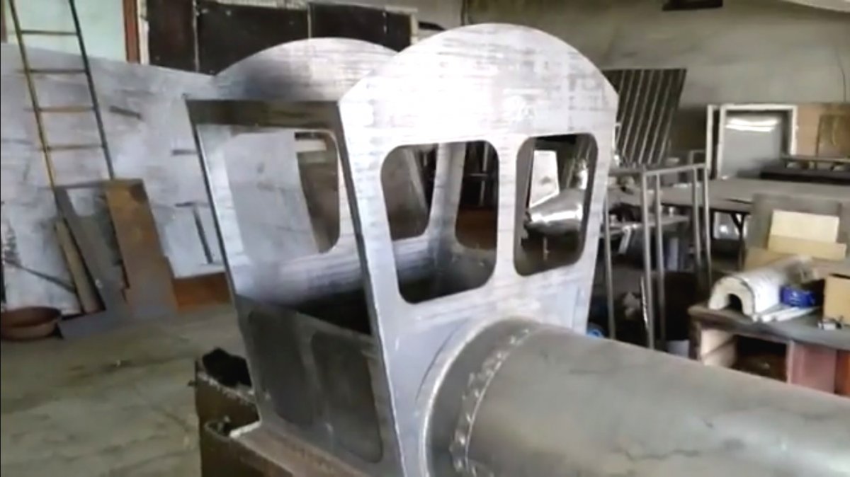 Мангал в виде паровоза - фото 14