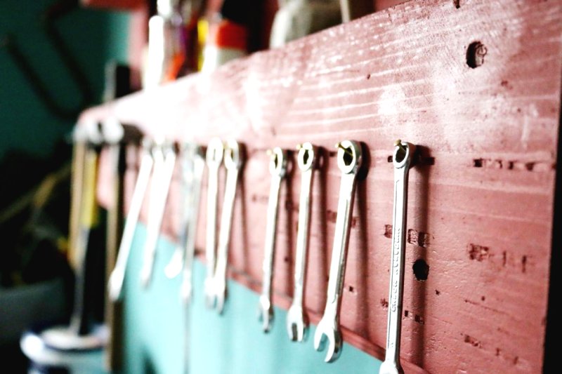 Полка для хранения из поддонов - фото 4