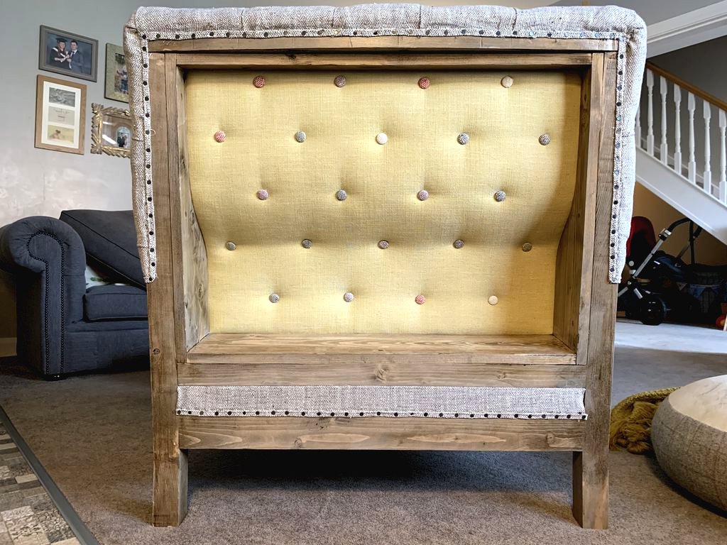 Кресло Честерфилд ручной работы - фото 40