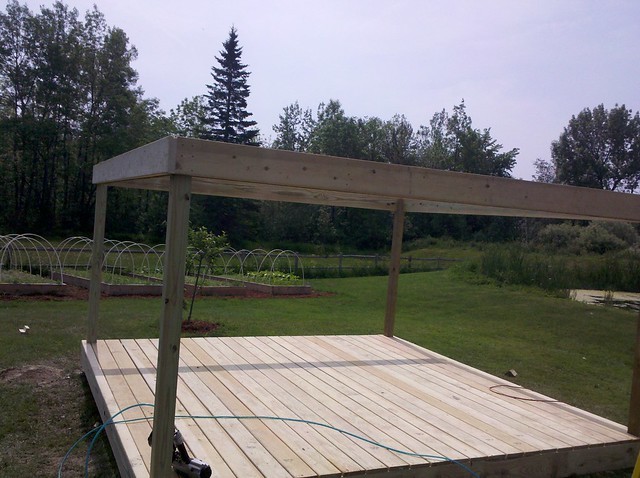 Беседка из дерева - фото 15