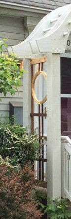 Интересное крыльцо из дерева для дома - фото 11