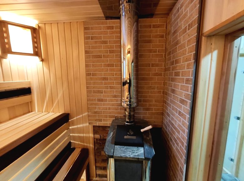 Каркасная банька размером 7х4 м - фото 8