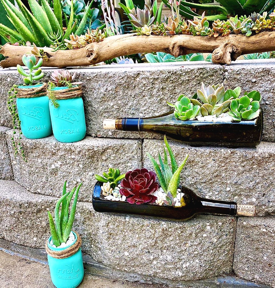 Необычное использование винных бутылок - фото 4