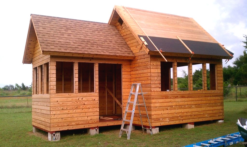 Садовый каркасный домик - фото 12