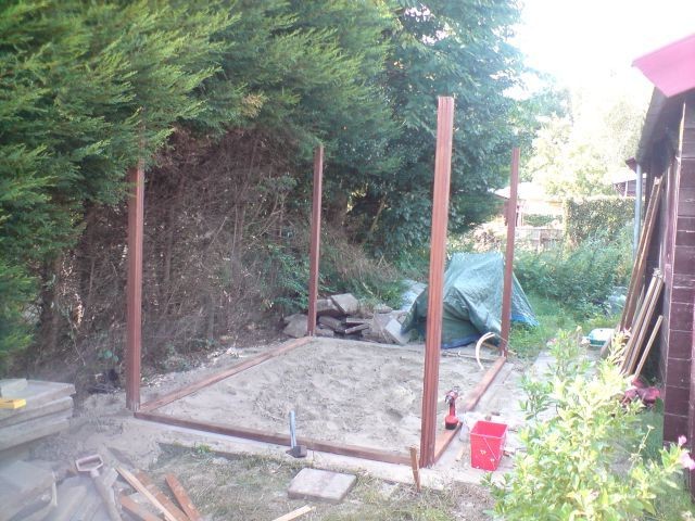 Сарай из дерева - фото 6