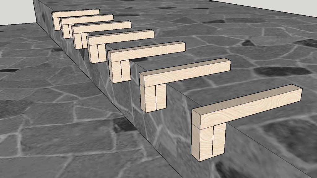 Скамейка сьемная - фото 3