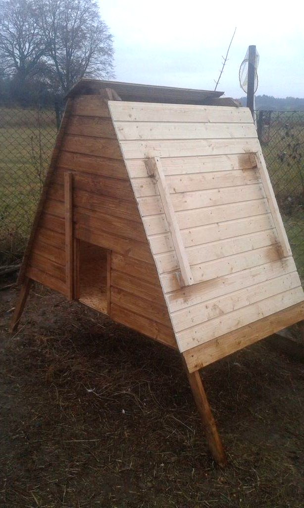 Летний курятник на 5 кур своими руками - фото 6