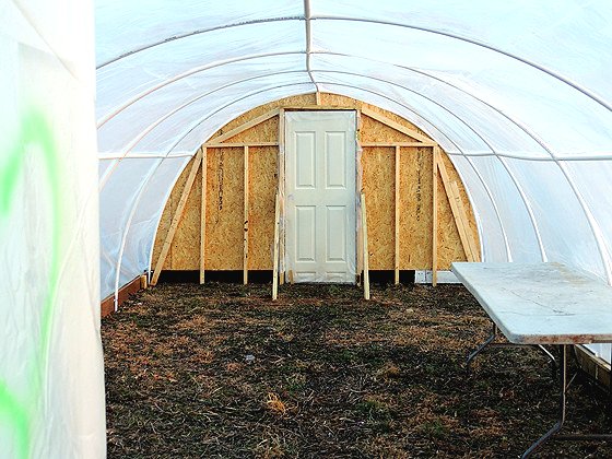 Теплица из ПВХ труб - фото 18