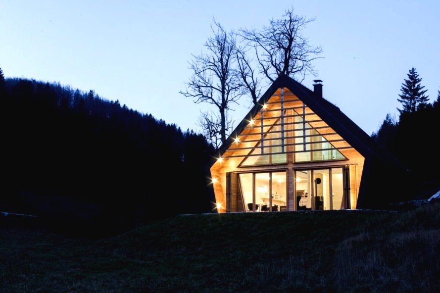 Необычный дом в лесу - фото 3