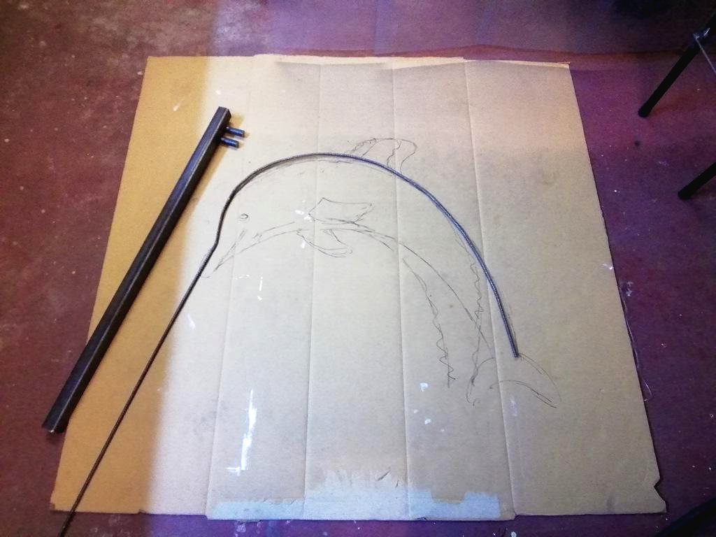 Рыба из бетона для пруда своими руками - фото 4