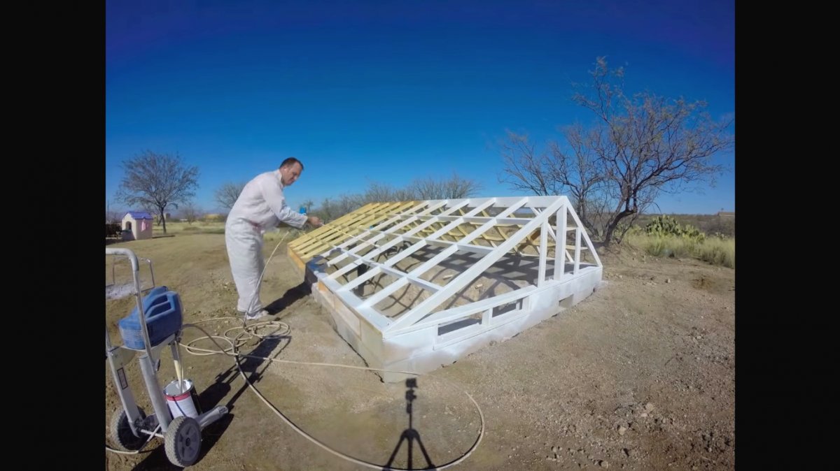 Подземная теплица из профилированного поликарбоната - фото 9