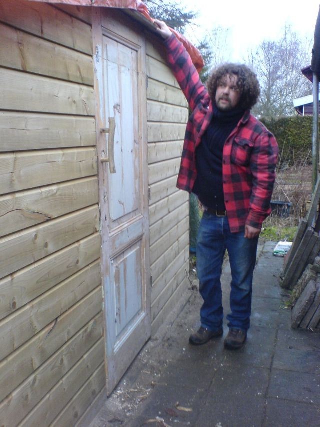 Сарай из дерева - фото 16