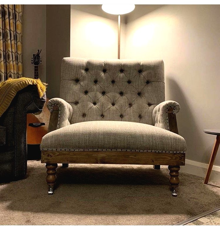 Кресло Честерфилд ручной работы - фото 43