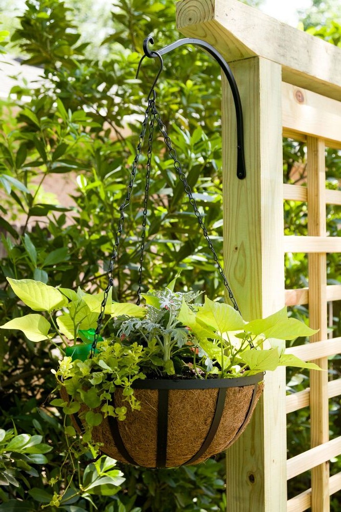 Оригинальный забор из шпалер - фото 13