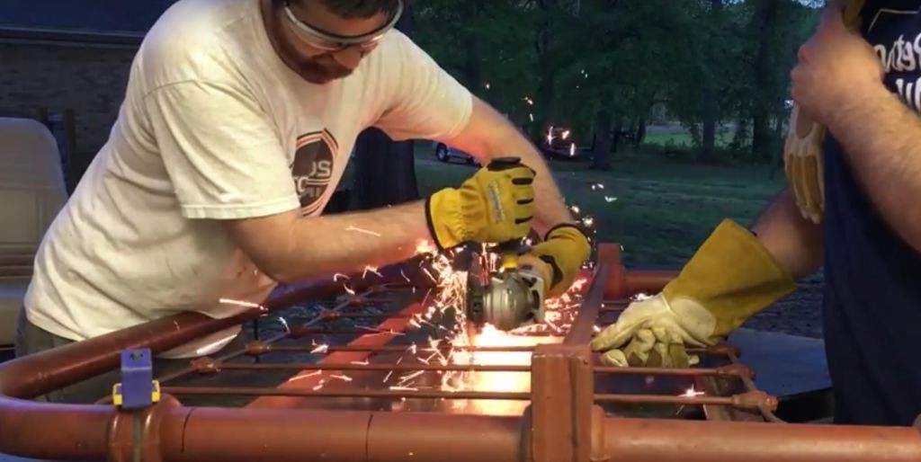 Кровать на скамейку - металлическая версия - фото 4