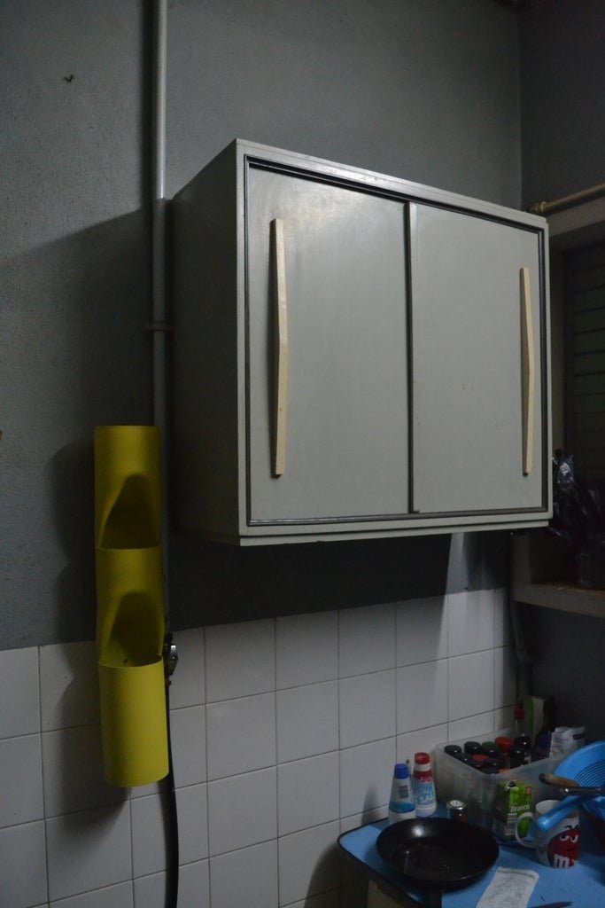 Вертикальный сад из ПВХ труб - фото 16