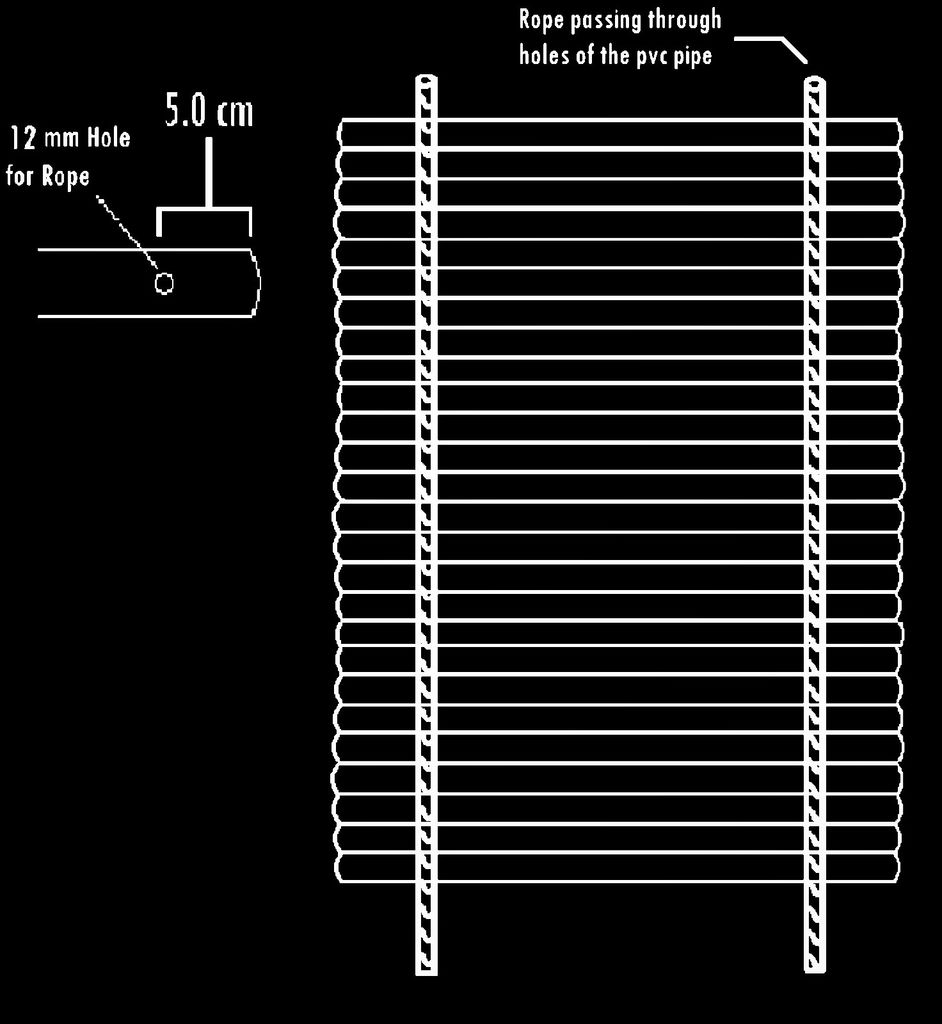 Гамак из ПВХ труб - фото 11