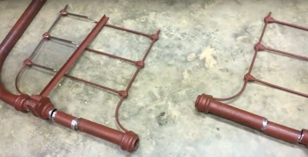 Кровать на скамейку - металлическая версия - фото 5