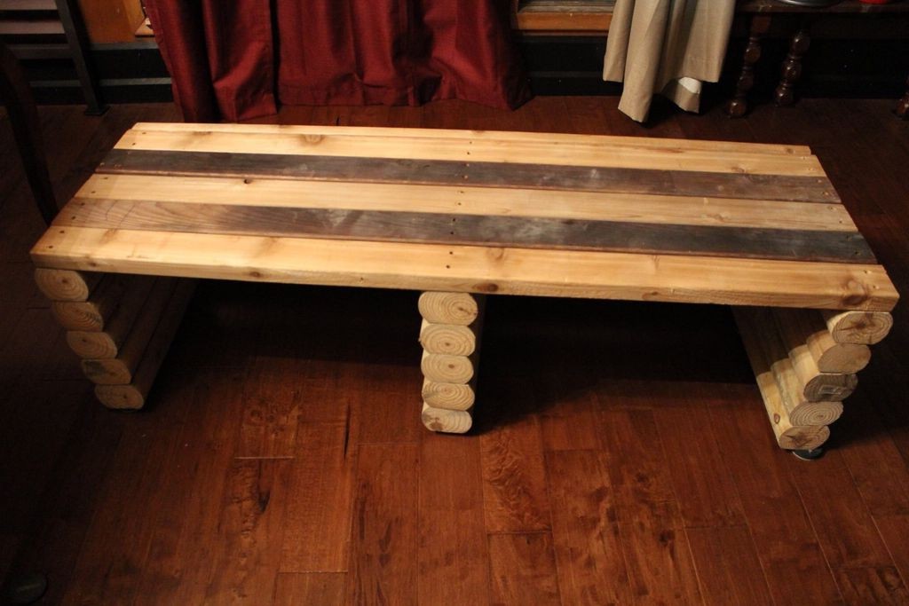 Легкая садовая скамейка - фото 5