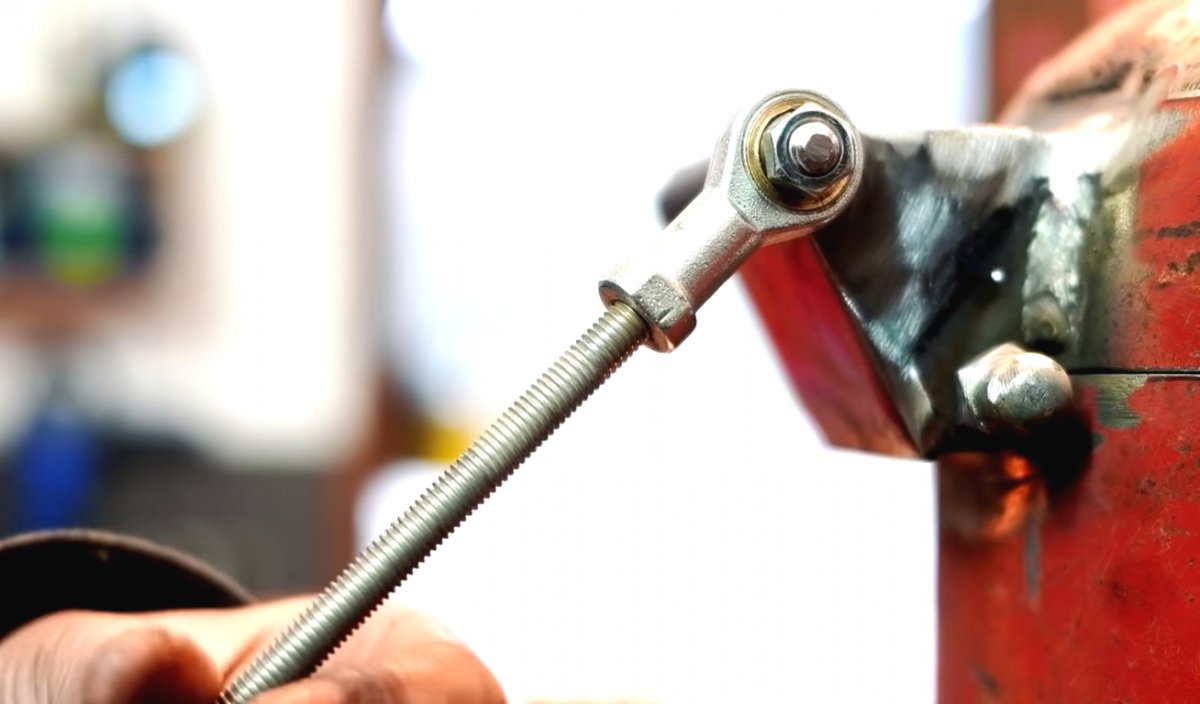 Механическая корзина для мусора из старого газового баллона - фото 23