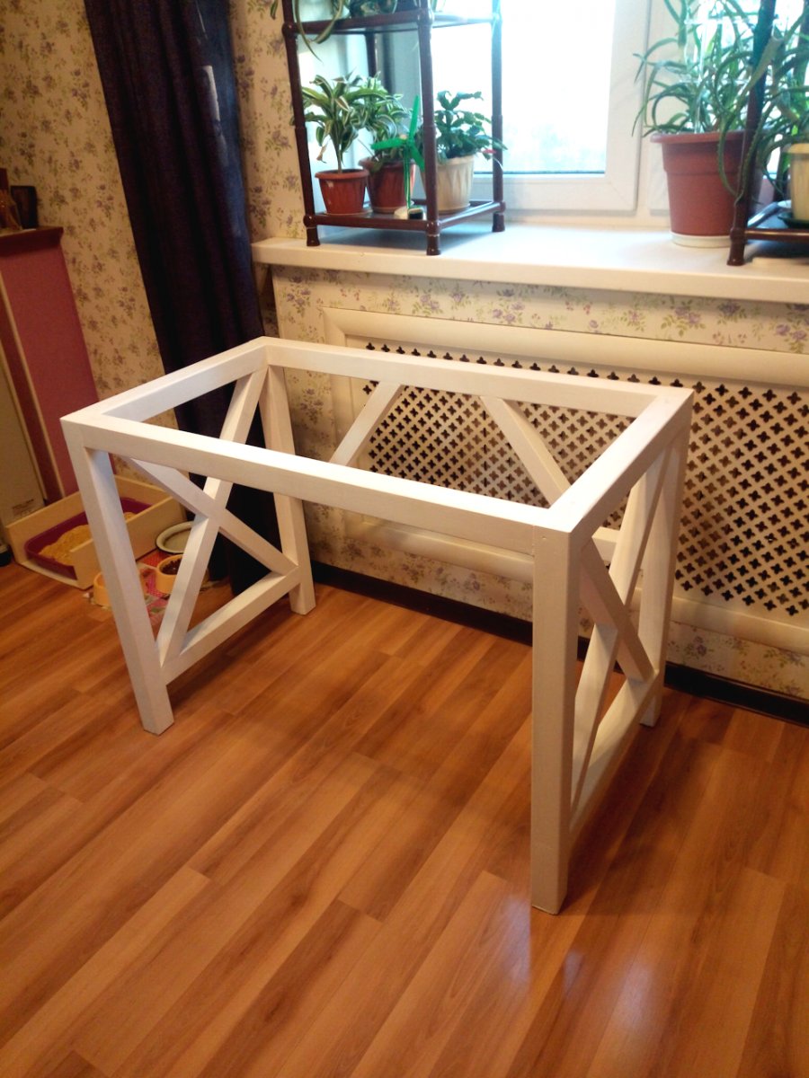 Стол и стул своими руками из дерева - фото 6