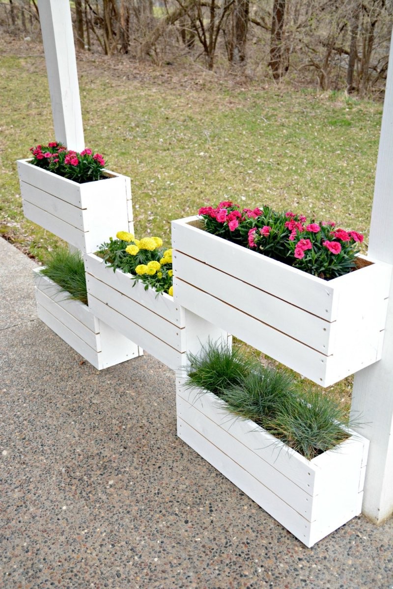 Вертикальный сад для террасы - фото 13