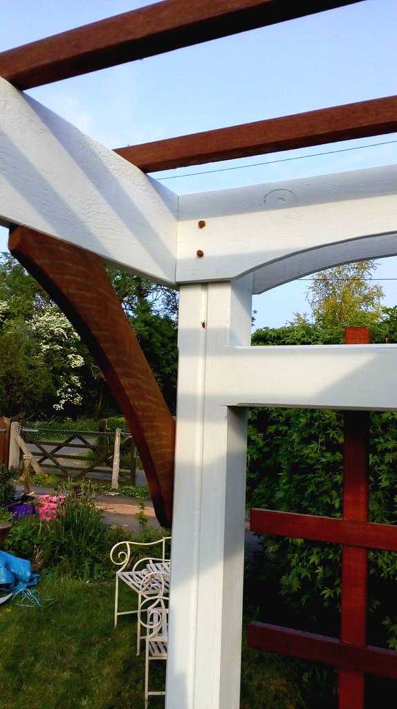 Пергола для роз - фото 25