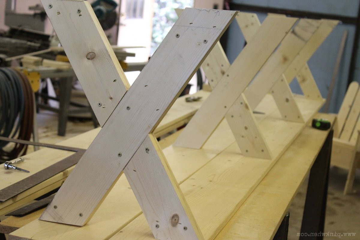 Удивительная скамья из дерева - фото 3