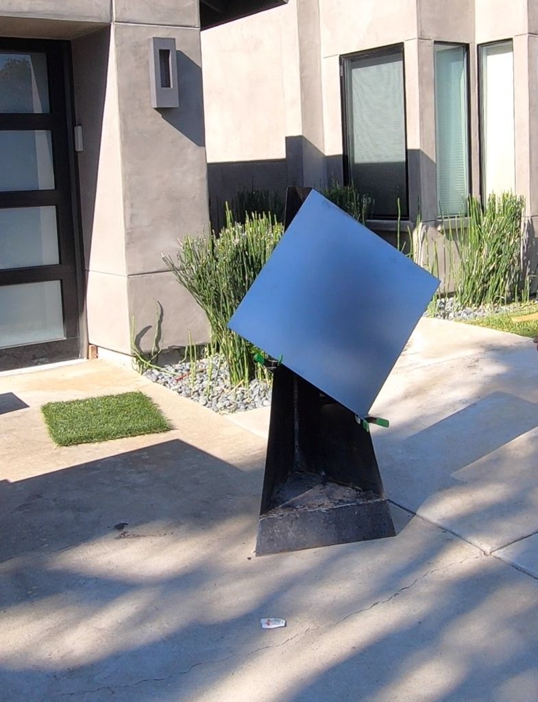 Необычный очаг для патио - фото 10